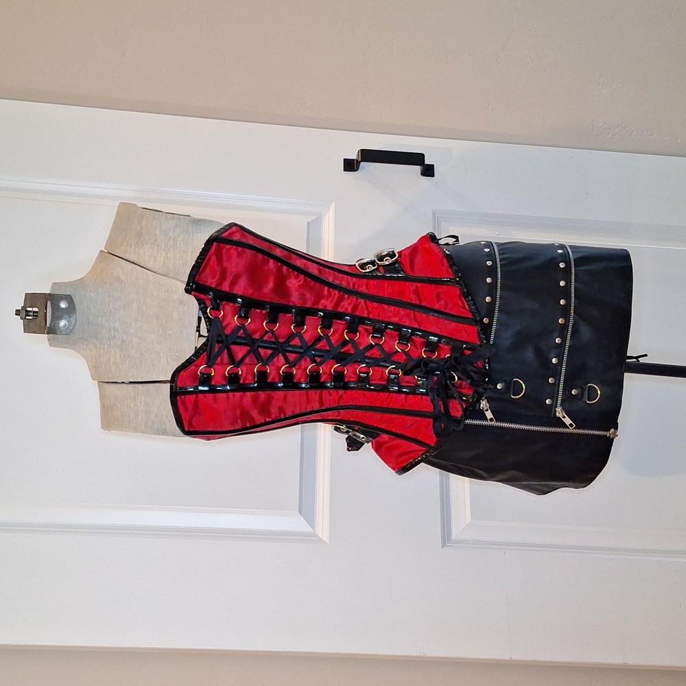 Biker Babe Outfit by Kitten & by Burlesque